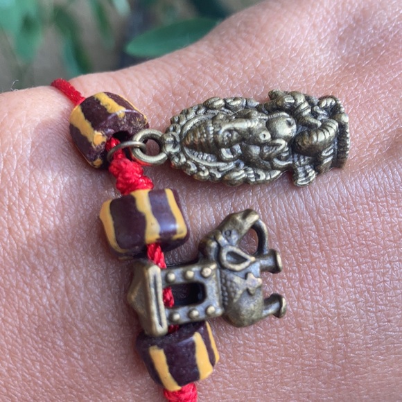 Ganesh Hindu Lord Prosperity, Luck bracelet - Picture 8 of 17